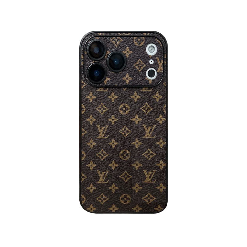 Classic Leather Monogram iPhone Case For iPhone 17 Series-CYLV015