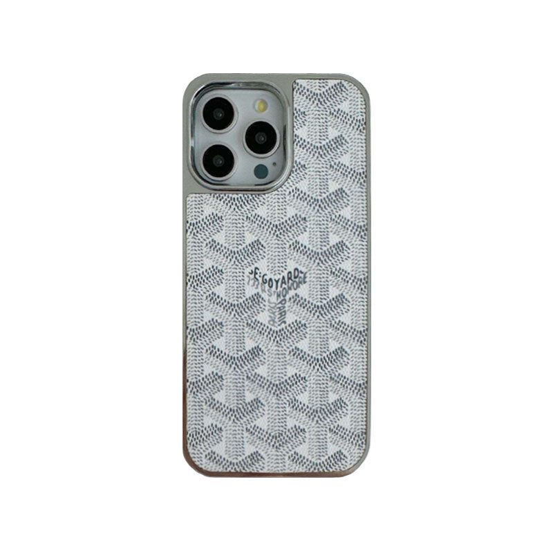 GD iPhone Case Leather Green-DDK240606