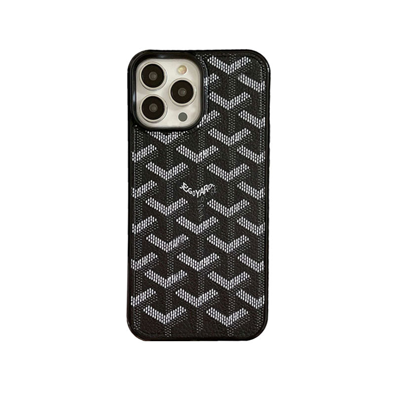 Leather GD iPhone Case Yellow (Magsafe)-CXK241423