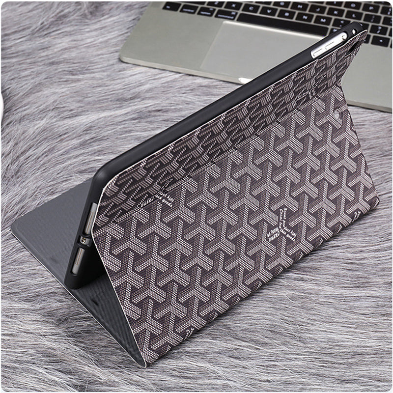 Leather GD iPad Case Black -PBK251712