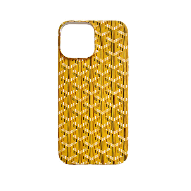 Yellow GD iPhone Case-FL231004