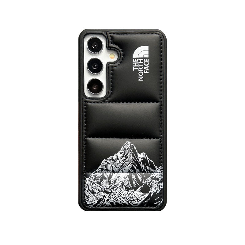 Snow Mountain Puffer TNF Samsung Galaxy S Series Case Gray -XSK251436