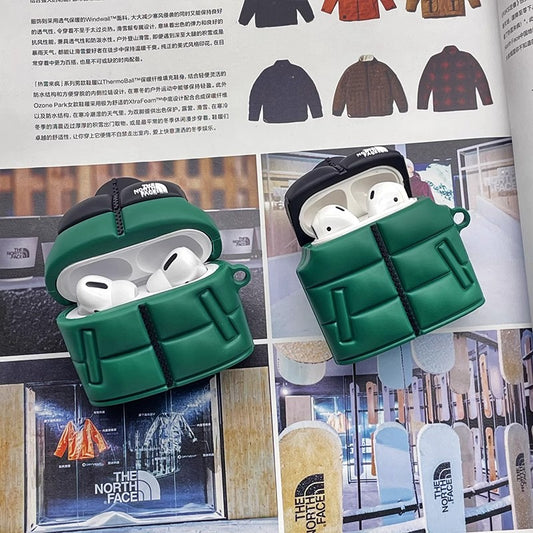 Down Jacket NF AirPods 3rd Generation Cases Green-YRK251420