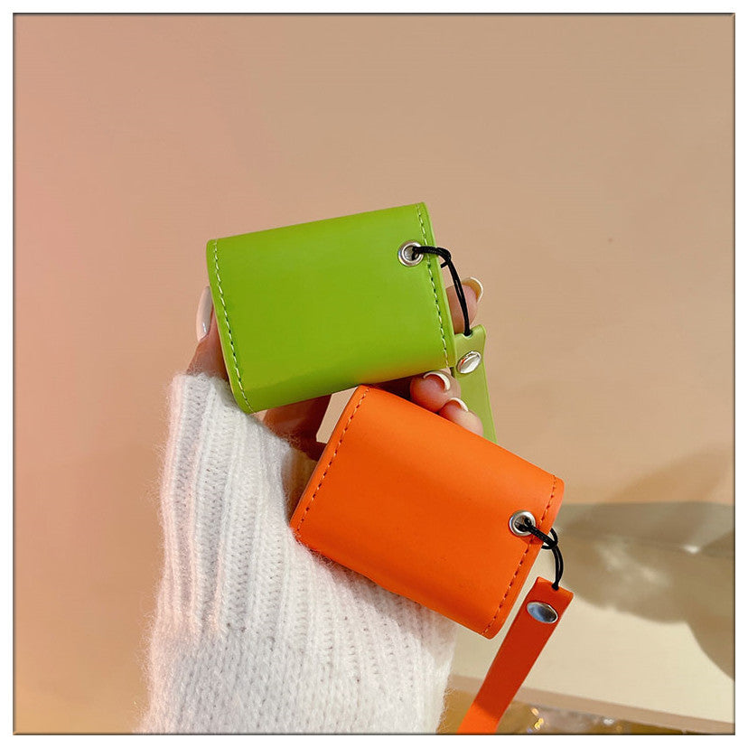 Leather NF AirPods Pro Cases Orange-ZPK251512
