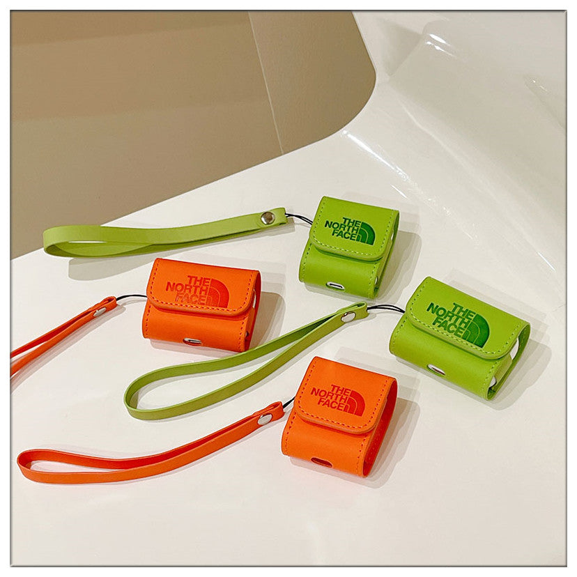 Leather NF AirPods Pro Cases Orange-ZPK251512