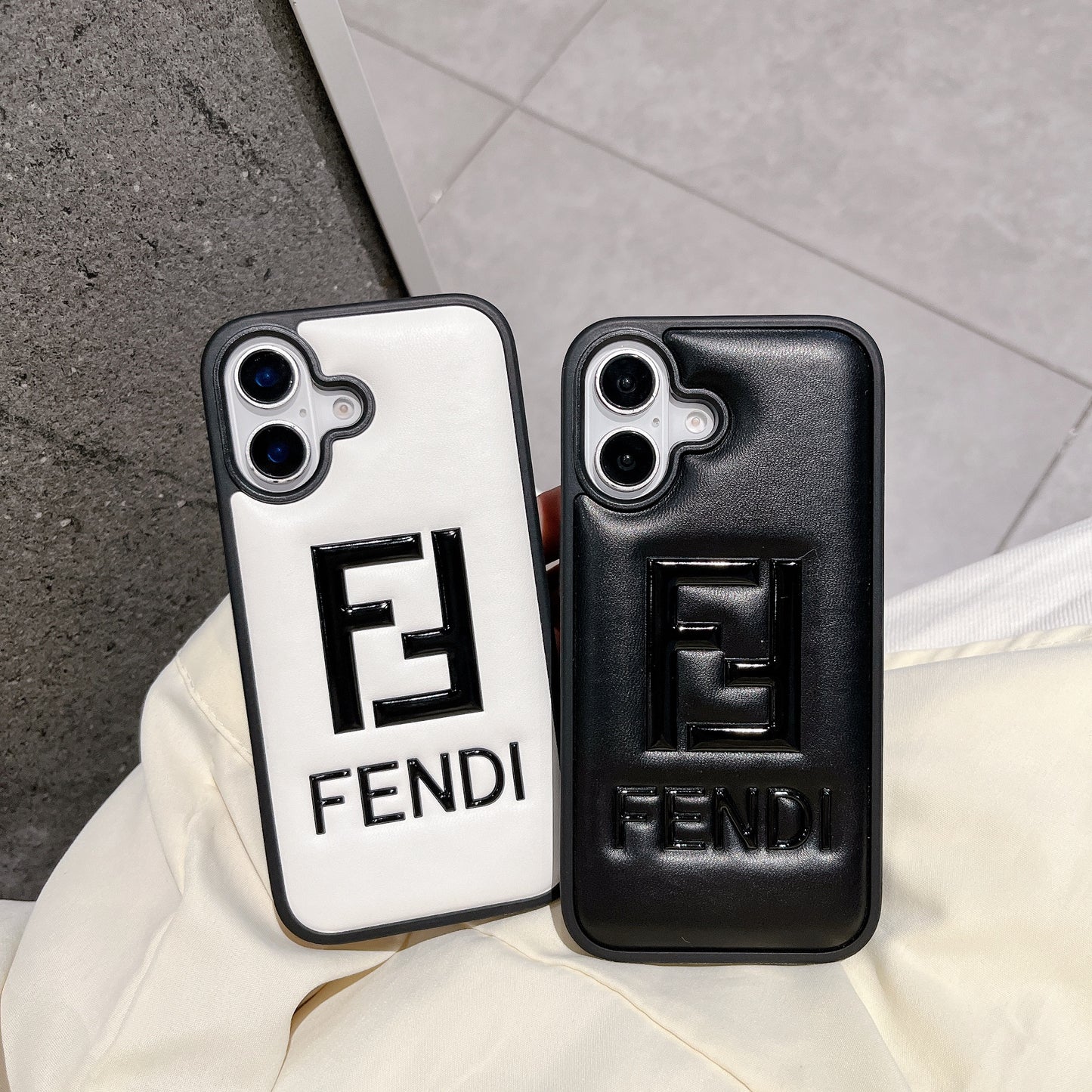 Puffer FD iPhone Case Black-FDK251402