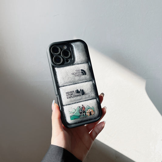 The NF iPhone Case Puffer Black-ZYR241102