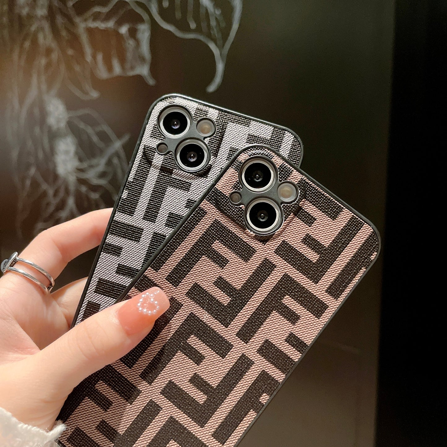 FD iPhone Case With Brown-QBK251025