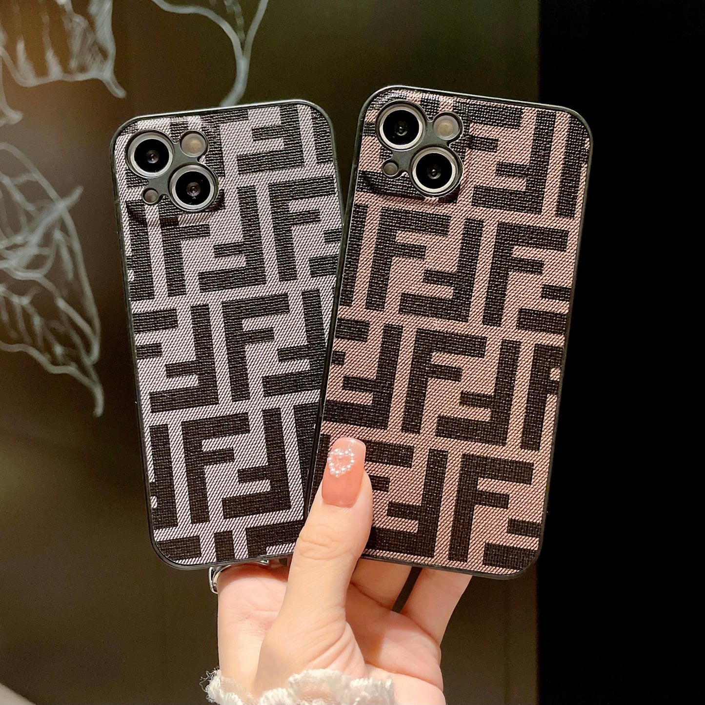 FD iPhone Case With Brown-QBK251025