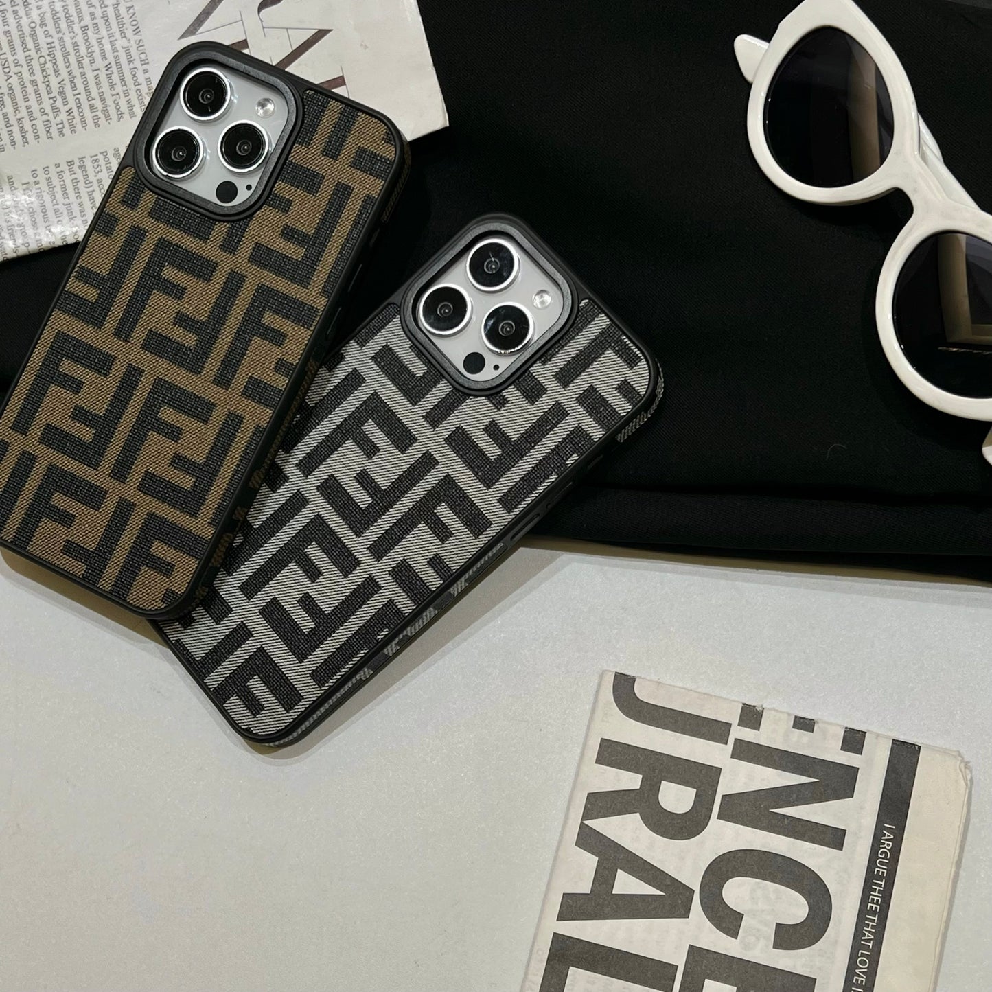 FD iPhone Case With Brown-FDY251825