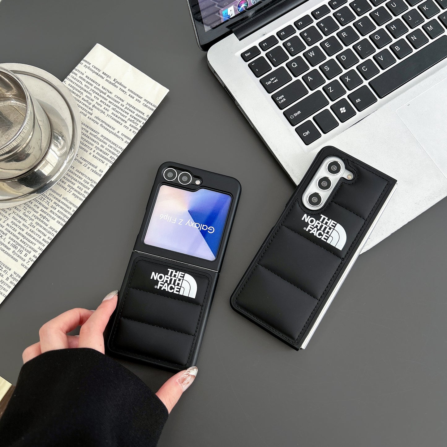 Puffer Samsung Galaxy Z Flod Series Case Black -HZP251605
