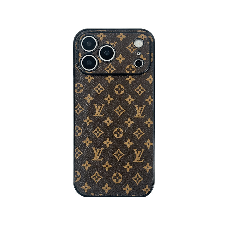 Classic Leather Monogram Magnetic iPhone Case（Compatible With Magsafe）For iPhone 17 Series-CYLV034