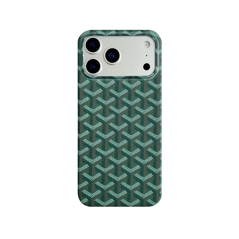 Elegant GD iPhone Case Green For iPhone 17 Series-CYGD012