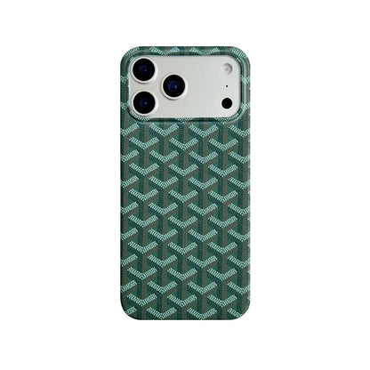 Elegant GD iPhone Case Green For iPhone 17 Series-CYGD012