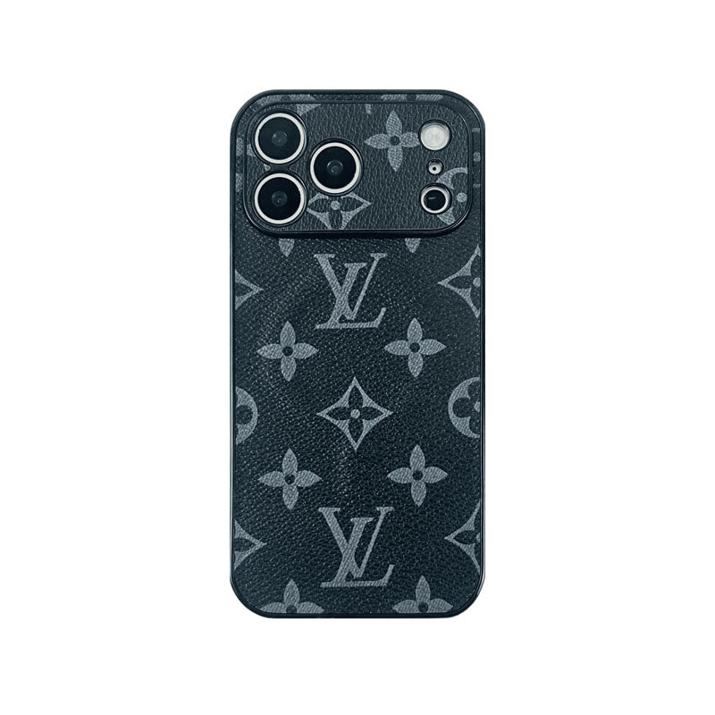 Classic Leather Monogram Magnetic iPhone Case（Compatible With Magsafe）For iPhone 17 Series-CYLV034