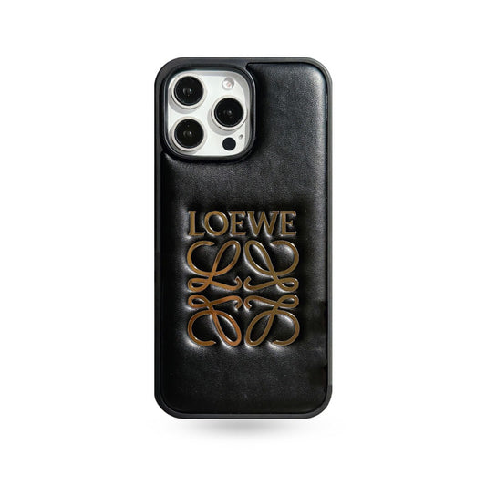 Leather LE iPhone Case Black-JSP251510