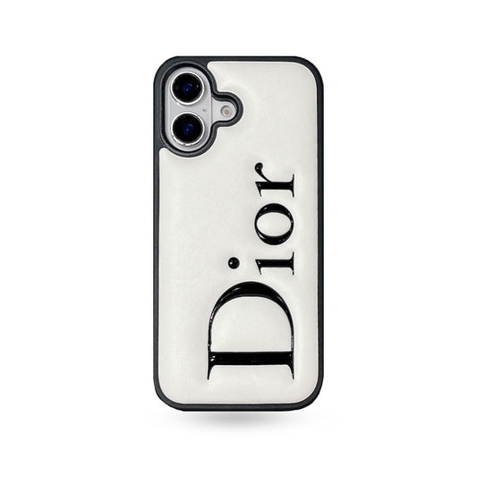 Puffer CD iPhone Case White-DRJ251410