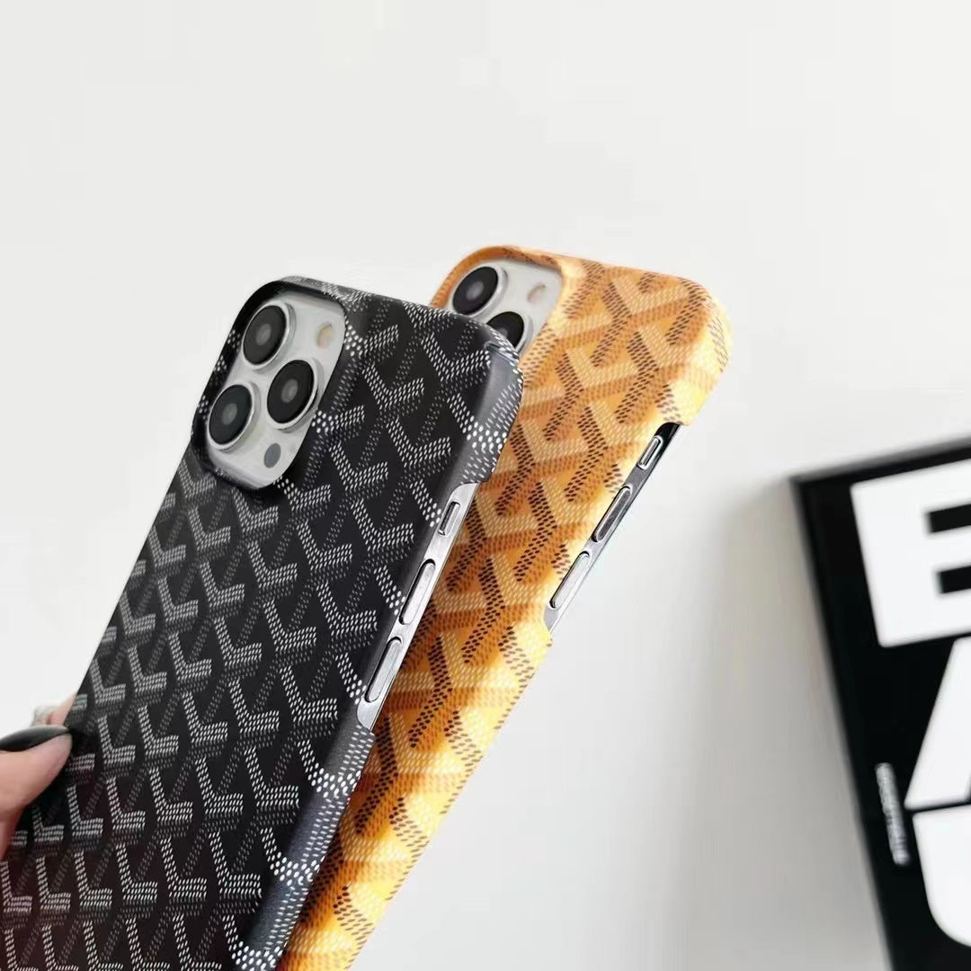 Yellow GD iPhone Case-FL231004