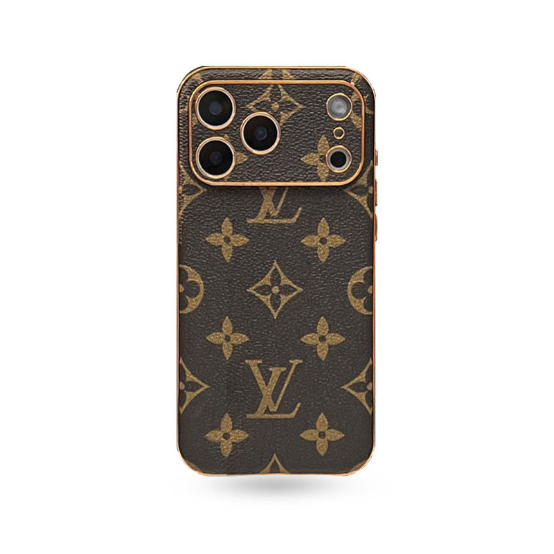 Luxury Leather  Monogram iPhone Case For iPhone 17 Series-SCK251013