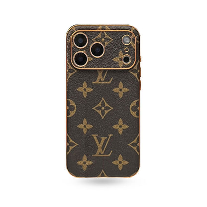 Luxury Leather  Monogram iPhone Case For iPhone 17 Series-SCK251013