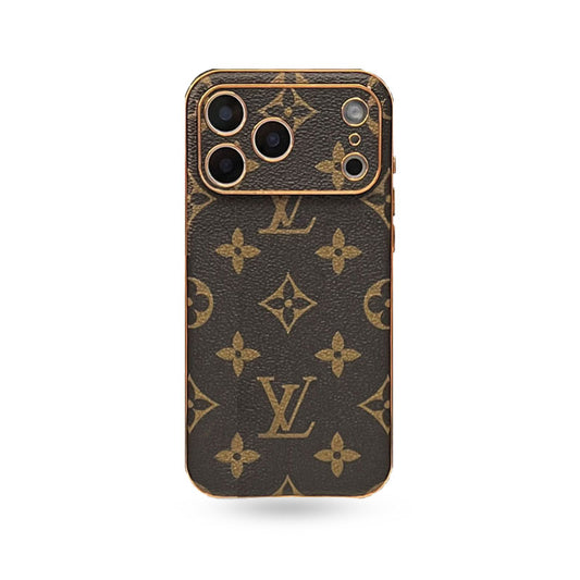 Luxury Leather  Monogram iPhone Case For iPhone 17 Series-SCK251013