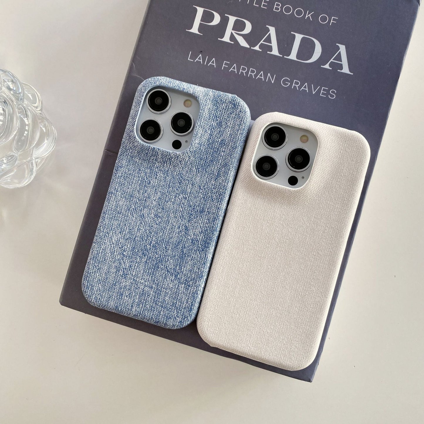 Twill Denim iPhone Case