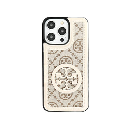 Classic TB iPhone Case With Strap Yellow -SL240411