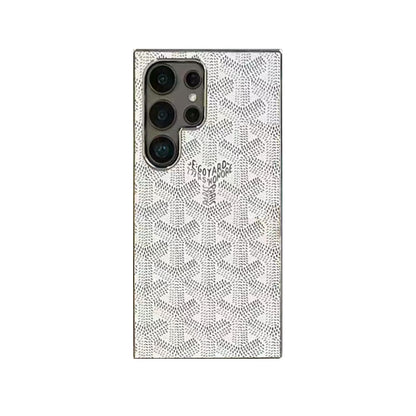 Luxury Leather GD Samsung Galaxy S Series Case Pink -SXK251625