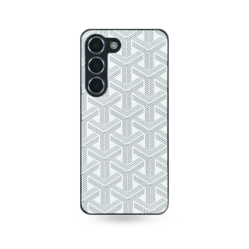 Leather GD Samsung Galaxy S Series Case White -PPK251725