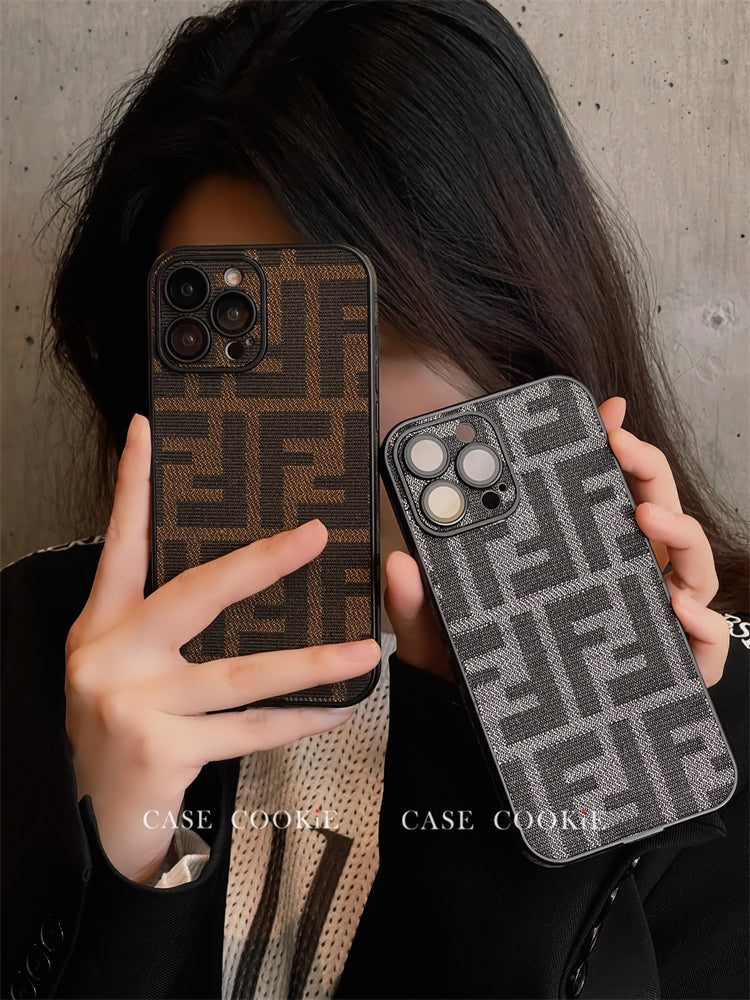 FD iPhone Case Brown-QB241650