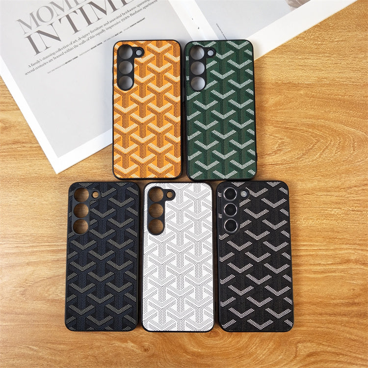Leather GD Samsung Galaxy S Series Case White -PPK251725