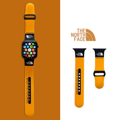 Silica Gel TNF Apple Watch Band Yellow-BBD251428