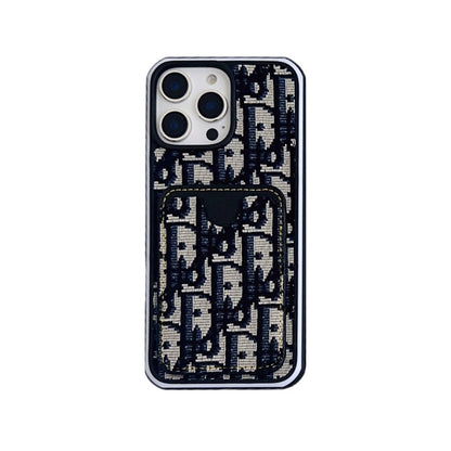 Fabrics CD iPhone Case With Card Holder -CFK251217