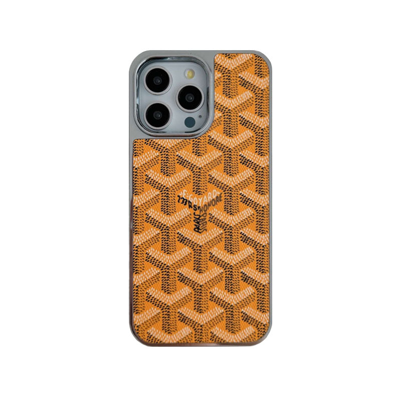 GD iPhone Case Leather Green-DDK240606