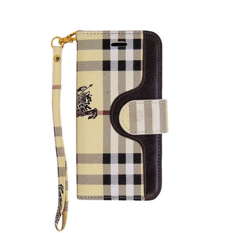 BB Holstered iPhone case With Card Holder And Strap Leather-STK241402