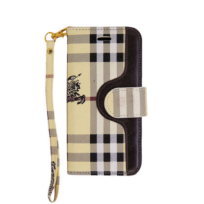 BB Holstered iPhone case With Card Holder And Strap Leather-STK241402