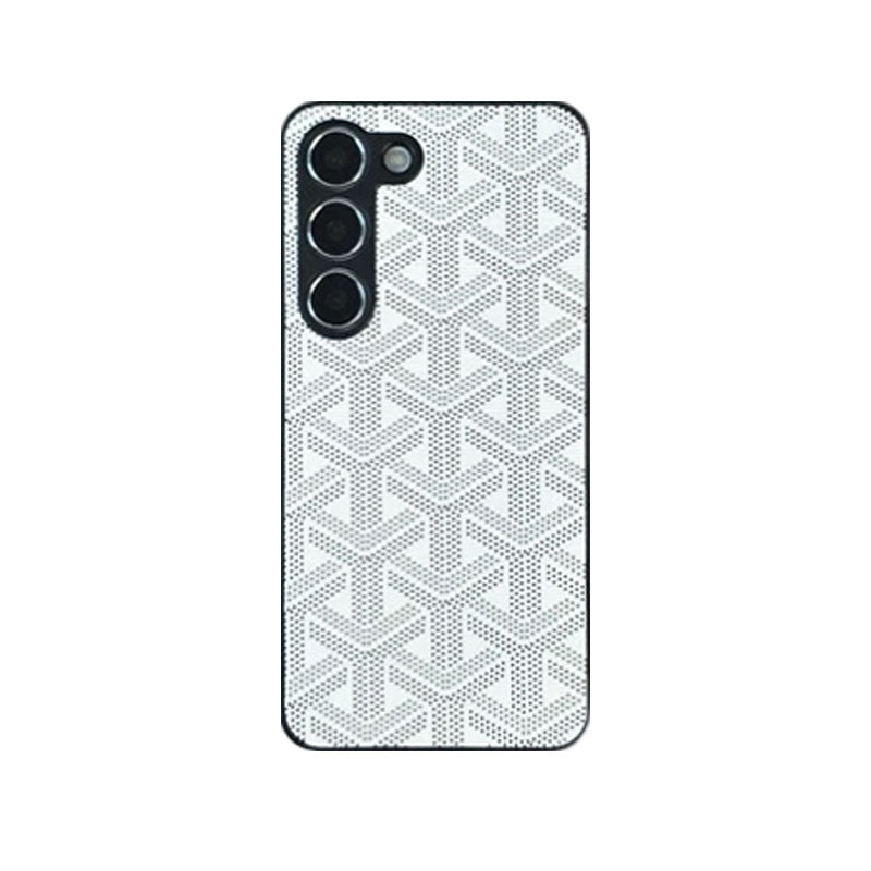 Leather GD Samsung Galaxy S Series Case White -PPK251725