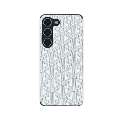 Leather GD Samsung Galaxy S Series Case White -PPK251725