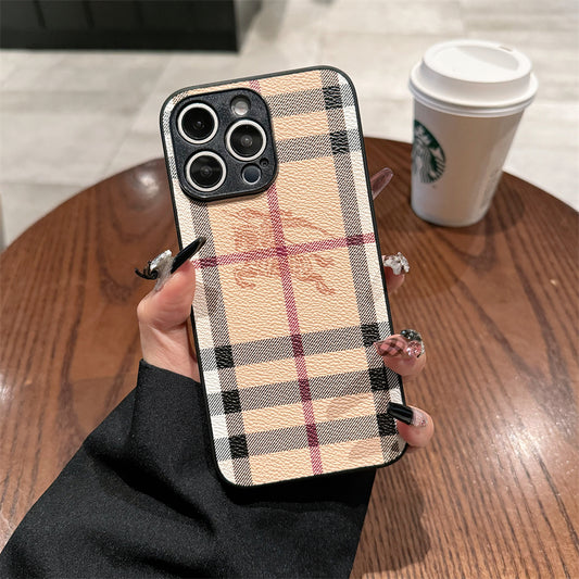 BB Leather  iPhone Case-QBK241345