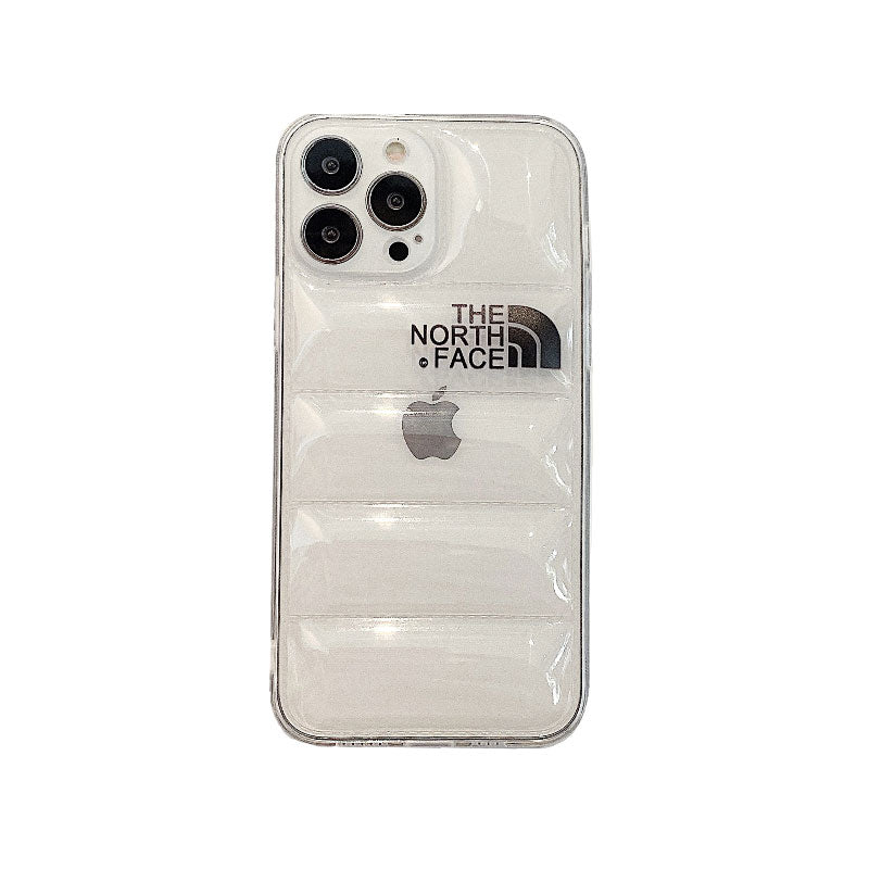 Clear NF iPhone Case-Black