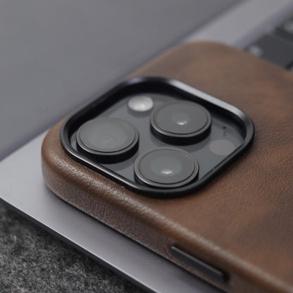 MagSafe Cowhide Leather iPhone Case