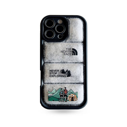 The NF iPhone Case Puffer Black-ZYR241102