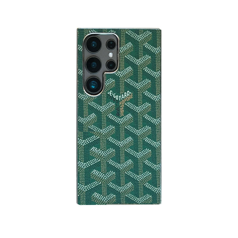 Luxury Leather GD Samsung Galaxy S Series Case Black -SXK251625