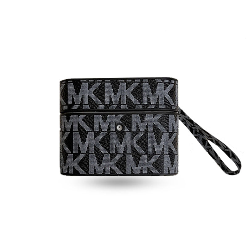 Leather MK AirPods 3rd Generation Cases Black-JDK251608