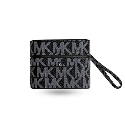 Leather MK AirPods 3rd Generation Cases Black-JDK251608