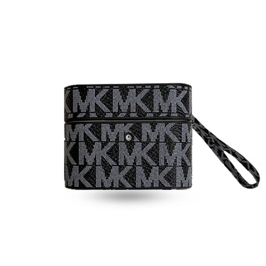 Leather MK AirPods 3rd Generation Cases Black-JDK251608