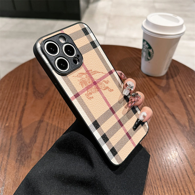 BB Leather  iPhone Case-QBK241345
