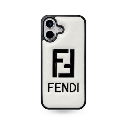 Puffer FD iPhone Case White-FDK251402