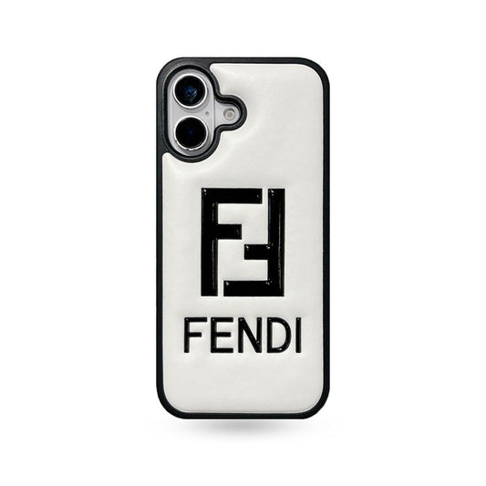 Puffer FD iPhone Case White-FDK251402