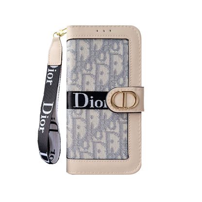 CD iPhone Case With Card Holder And Wrist Strap-CFW251104